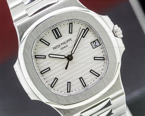 patek philippe nautilus 5711/1a-011 white dial|Patek Philippe 5711 1a 010.